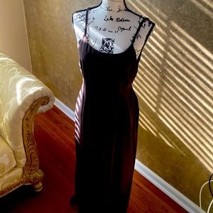 Beautiful Espresso spaghetti strap by Laura Ashley size 10